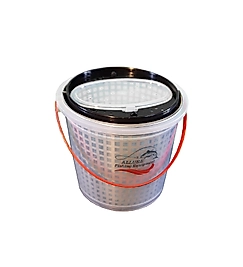 AL-004 / 9L ŞEFFAF SÜZGEÇLİ BALIKÇI KOVASI