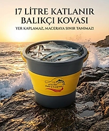17 litre katlanır balıkçı kovası